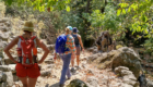 greece yoga hiking