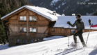 yoga ciaspole schneeschuh trentino chalet alpenrose snowshoeing wandern